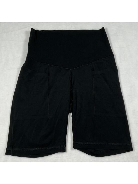 aerie Pants - Offline by Aerie Black High-Waist Biker Shorts